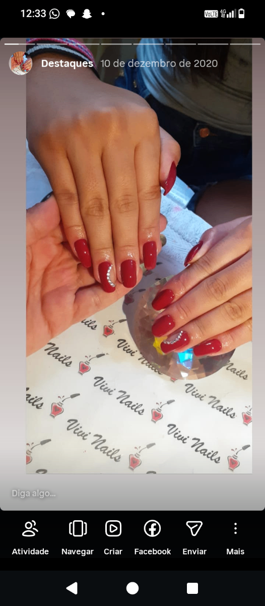 Trabalho de Manicure/Pedicure por Viviane Oliveira em Vila Itaberaba, São Paulo — foto 1 de 7
