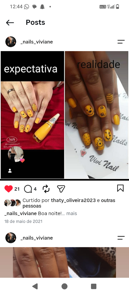 Trabalho de Manicure/Pedicure por Viviane Oliveira em Vila Itaberaba, São Paulo — foto 4 de 7