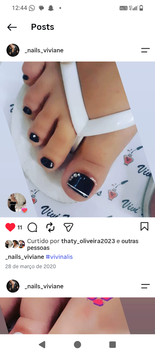 Trabalho de Manicure/Pedicure por Viviane Oliveira em Vila Itaberaba, São Paulo — foto 5 de 7