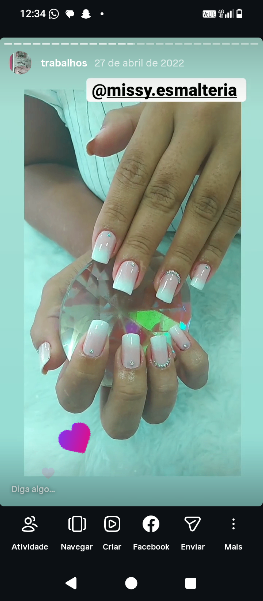 Trabalho de Manicure/Pedicure por Viviane Oliveira em Vila Itaberaba, São Paulo — foto 6 de 7