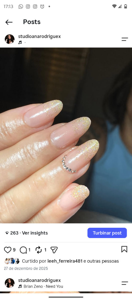 Trabalho de Nail Designer por Studio Anarodriguex em Conjunto Promorar Estrada da Parada, São Paulo — foto 3 de 7