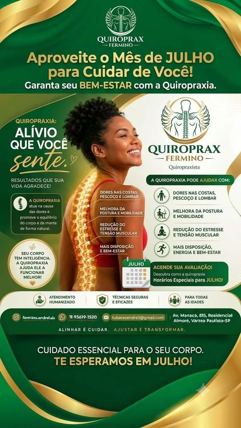 Trabalho de Quiroprata por André Luís Fermino em Residencial Aimoré, Várzea Paulista — foto 1 de 4
