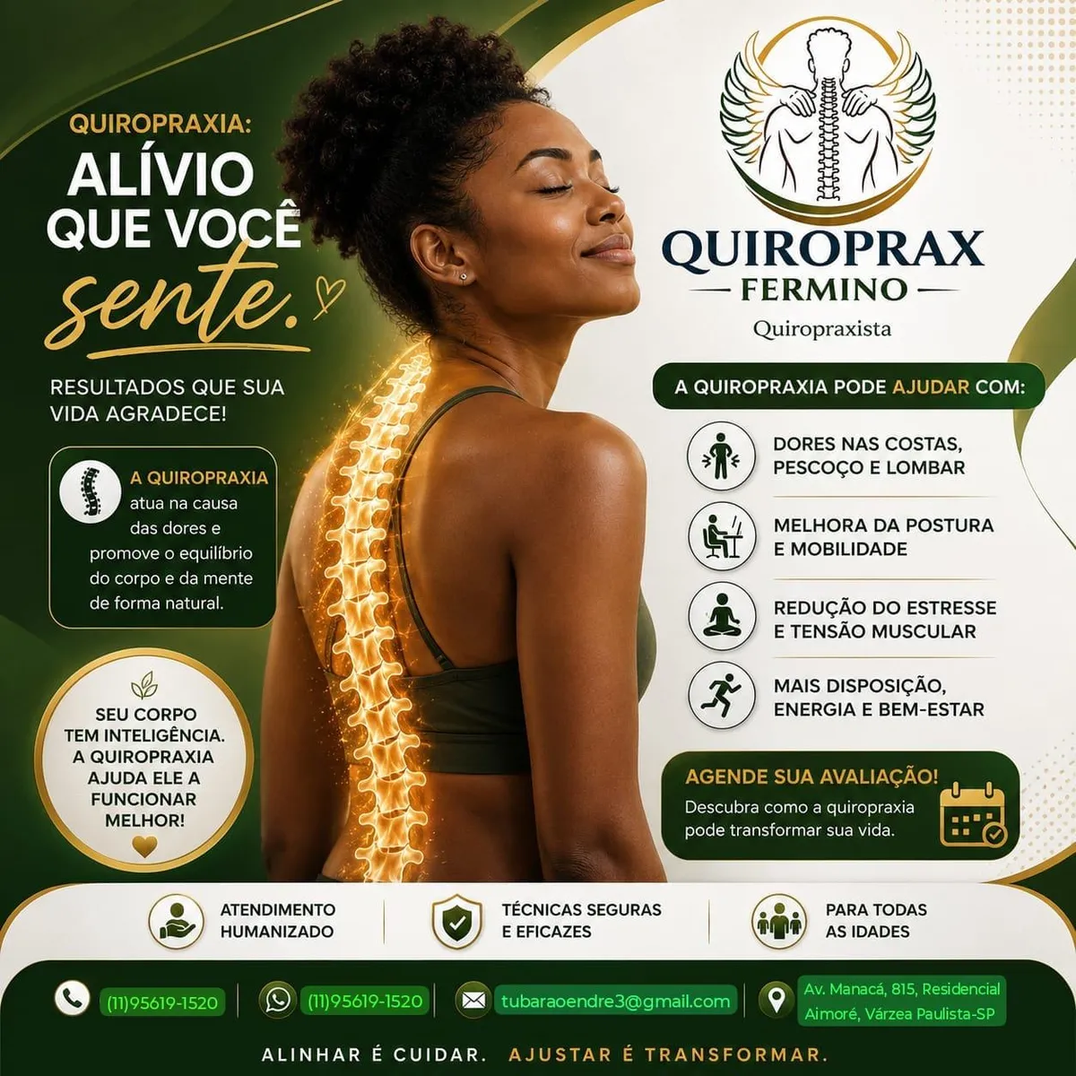 Trabalho de Quiroprata por André Luís Fermino em Residencial Aimoré, Várzea Paulista — foto 4 de 4