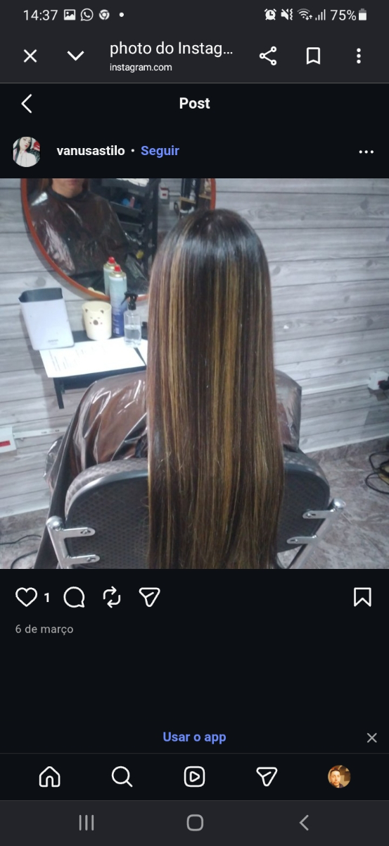 Trabalho de Auxiliar de cabeleireiro por Vanusa Santos em Vila João Ramalho, Santo André — foto 5 de 7