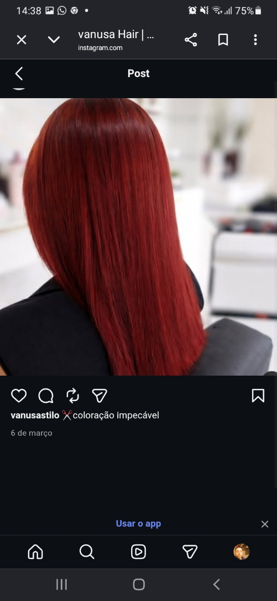 Trabalho de Auxiliar de cabeleireiro por Vanusa Santos em Vila João Ramalho, Santo André — foto 7 de 7