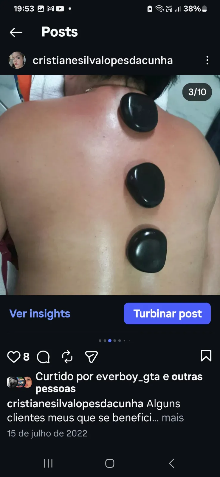 Trabalho de Massoterapeuta por Cristiane em Centro, São Bernardo do Campo — foto 2 de 8