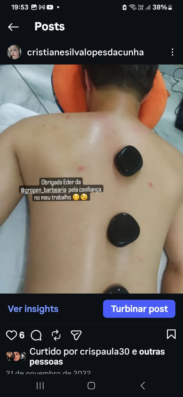 Trabalho de Massoterapeuta por Cristiane em Centro, São Bernardo do Campo — foto 4 de 8