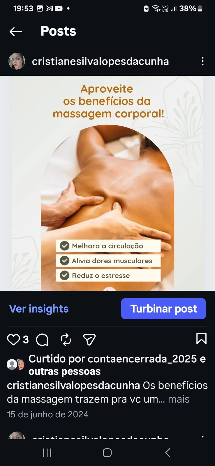 Trabalho de Massoterapeuta por Cristiane em Centro, São Bernardo do Campo — foto 7 de 8