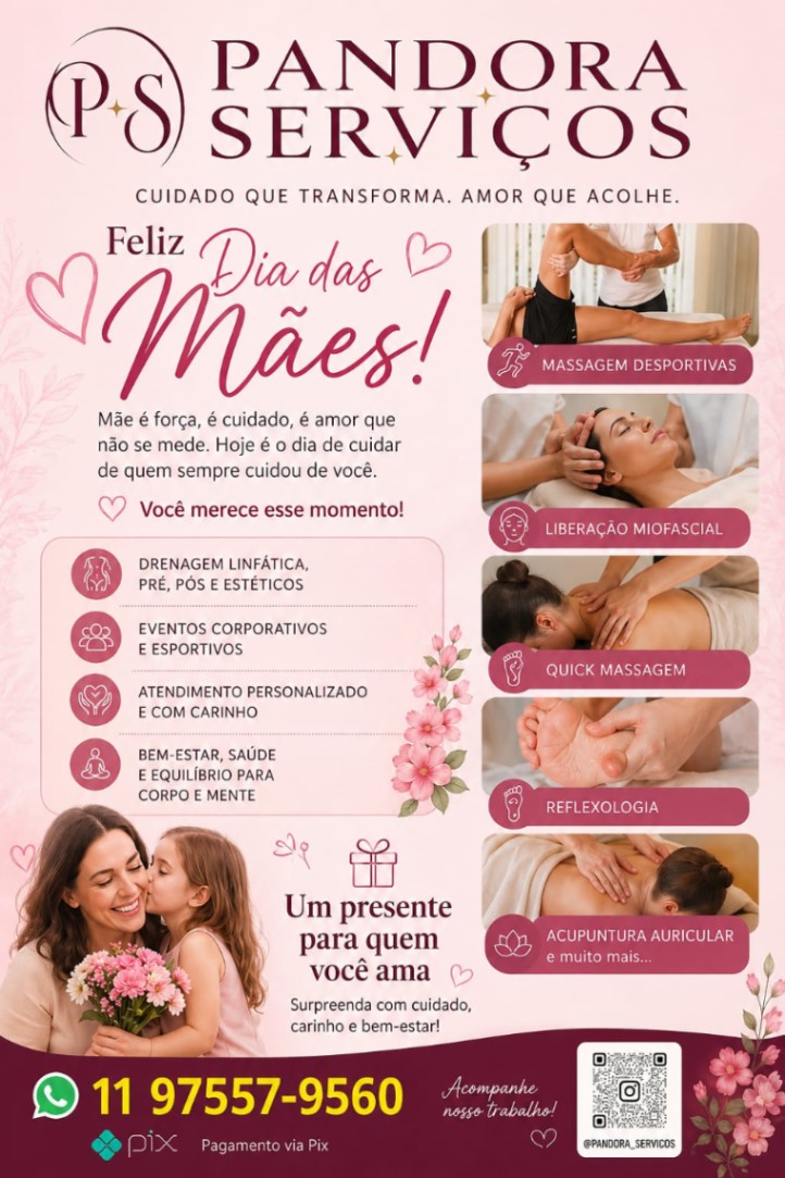 Trabalho de Massoterapeuta por Pandora Serviços em Vila Augusta, Guarulhos — foto 3 de 6
