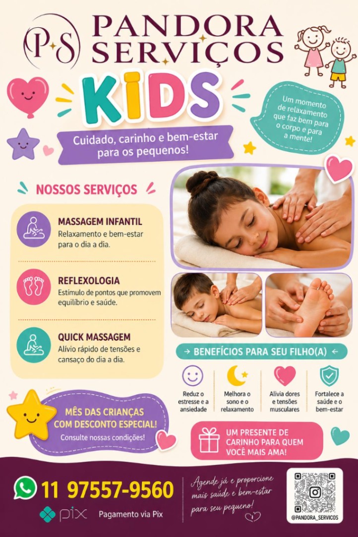 Trabalho de Massoterapeuta por Pandora Serviços em Vila Augusta, Guarulhos — foto 4 de 6