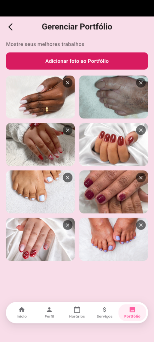 Trabalho de Manicure/Pedicure por Aline Nunes em Conjunto Habitacional Juscelino Kubitschek, São Paulo