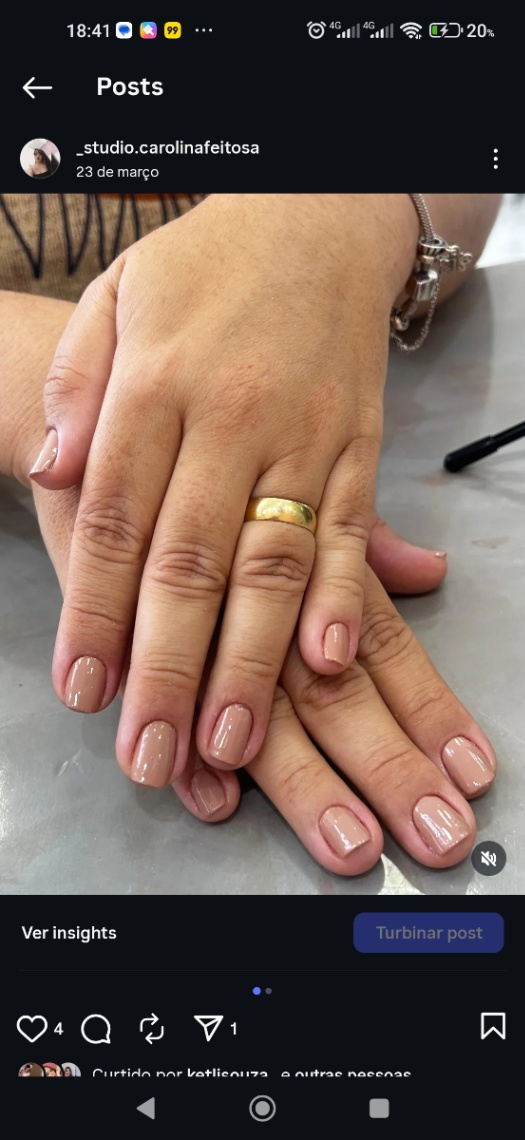 Trabalho de Manicure/Pedicure por Carolina Feitosa em Cidade Antônio Estevão de Carvalho, São Paulo — foto 8 de 12