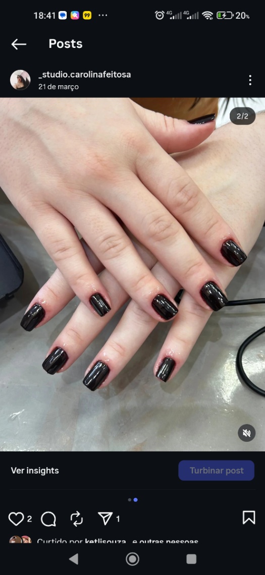 Trabalho de Manicure/Pedicure por Carolina Feitosa em Cidade Antônio Estevão de Carvalho, São Paulo — foto 9 de 12