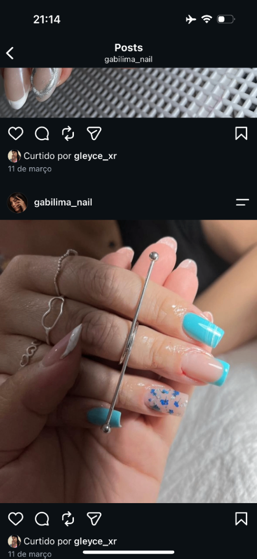 Trabalho de Manicure/Pedicure por Gabrielly Lima Dos Santos em Jardim da Conquista (Zona Leste), São Paulo — foto 5 de 21