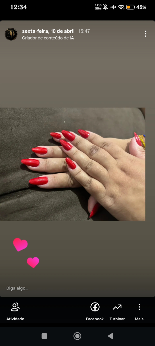 Trabalho de Manicure/Pedicure por Tassia Hermam em Morro Marape, Santos — foto 1 de 4