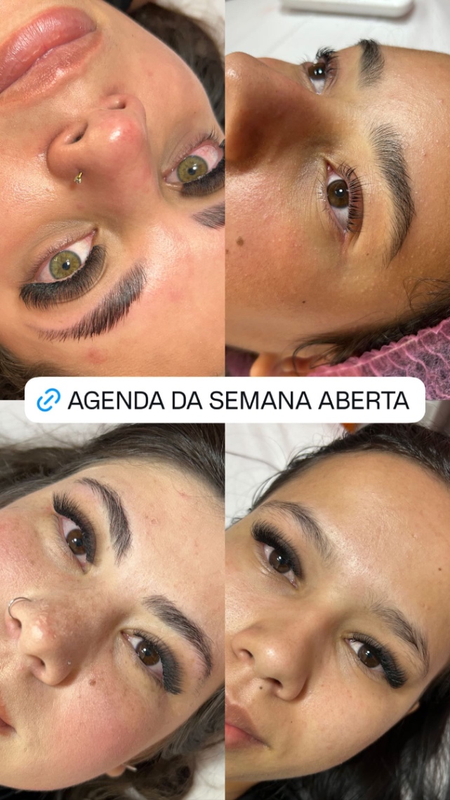 Trabalho de Designer de sobrancelha/cílios por Kaliene Rosa em Parque São Vicente, Mauá — foto 5 de 13