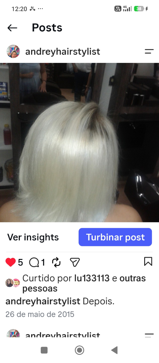 Trabalho de Cabeleireiro(a) por Andrey Assumpção Ferreira Mendes em Cerqueira César, São Paulo — foto 2 de 42