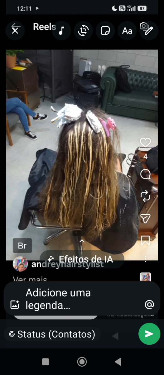 Trabalho de Cabeleireiro(a) por Andrey Assumpção Ferreira Mendes em Cerqueira César, São Paulo — foto 36 de 42