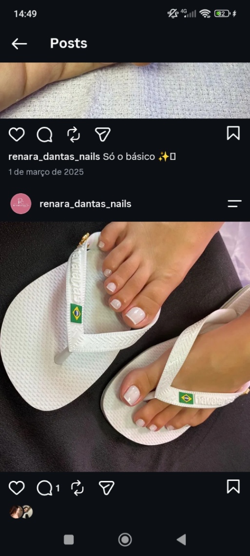 Trabalho de Manicure/Pedicure por Renara Dantas em Colônia (Zona Sul), São Paulo — foto 3 de 13