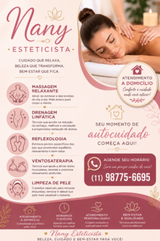 Trabalho de Esteticista por Elaine Cristina do Vale Silva em Vila Nova Conceição, São Paulo — foto 14 de 14