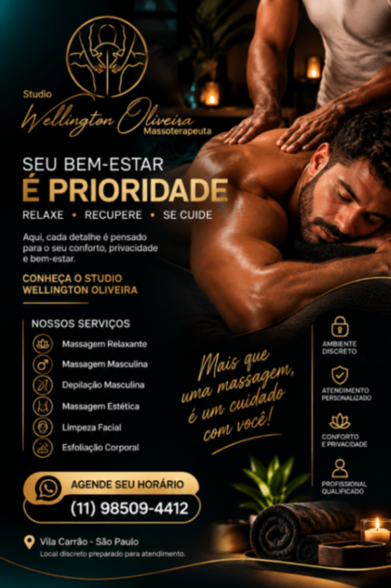 Trabalho de Massoterapeuta por Wellington Oliveira Massoterapeuta em Vila Carrão, São Paulo — foto 2 de 3