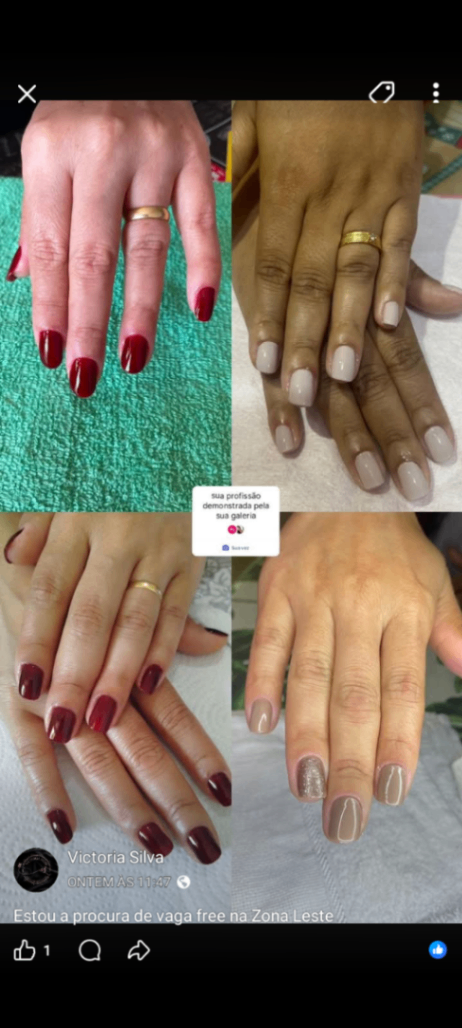 Trabalho de Manicure/Pedicure por Natally Krupka Silva em Vila Santa Clara, São Paulo — foto 5 de 5