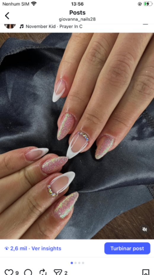 Trabalho de Manicure/Pedicure por Giovanna Moraes em Conjunto Habitacional Instituto Adventista, São Paulo — foto 3 de 6