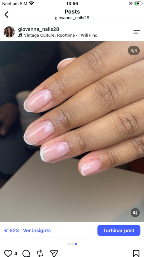 Trabalho de Manicure/Pedicure por Giovanna Moraes em Conjunto Habitacional Instituto Adventista, São Paulo — foto 6 de 6