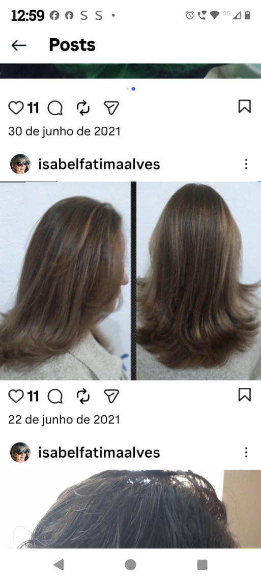 Trabalho de Cabeleireiro(a) por Isabel de Fátima Alves em Jardim Remo, São Paulo — foto 12 de 21