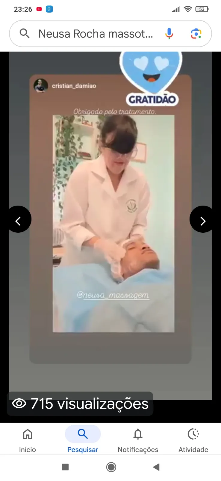 Trabalho de Massoterapeuta por Neusa Santos Leite Rocha em Vila Pereira Barreto, São Paulo — foto 2 de 4