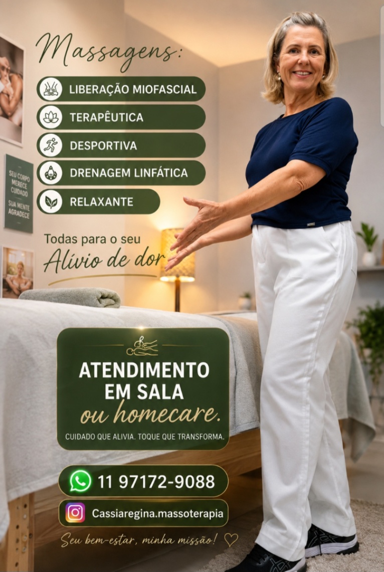 Trabalho de Massoterapeuta por Cassia Regina em Centro, Osasco — foto 5 de 6