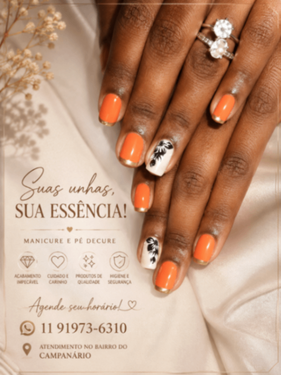 Trabalho de Manicure/Pedicure por Joyce Silvana em Campanário, Diadema — foto 1 de 12