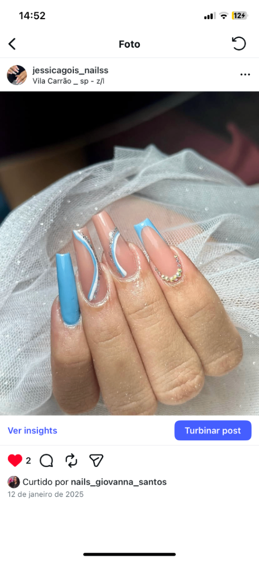 Trabalho de Nail Designer por Jessica Góis em Conjunto Habitacional Santa Etelvina II, São Paulo — foto 7 de 7