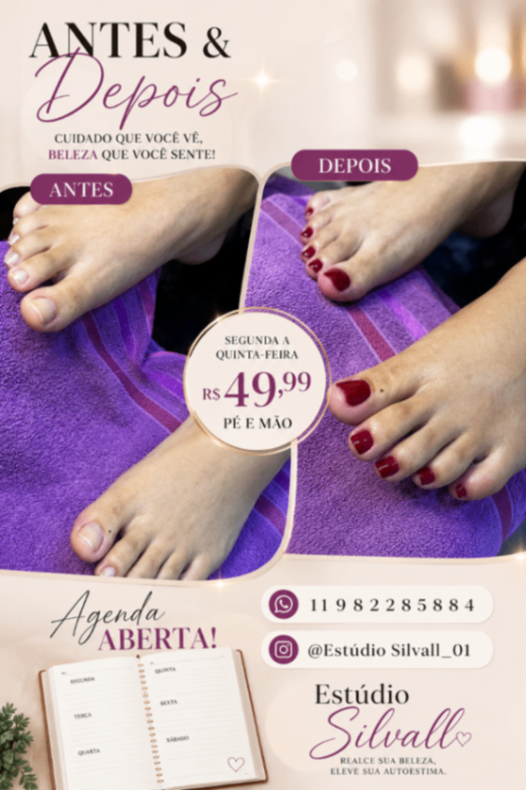 Trabalho de Manicure/Pedicure por Vitoria lourdes da silva em Jardim Brasil (Zona Norte), São Paulo — foto 7 de 28