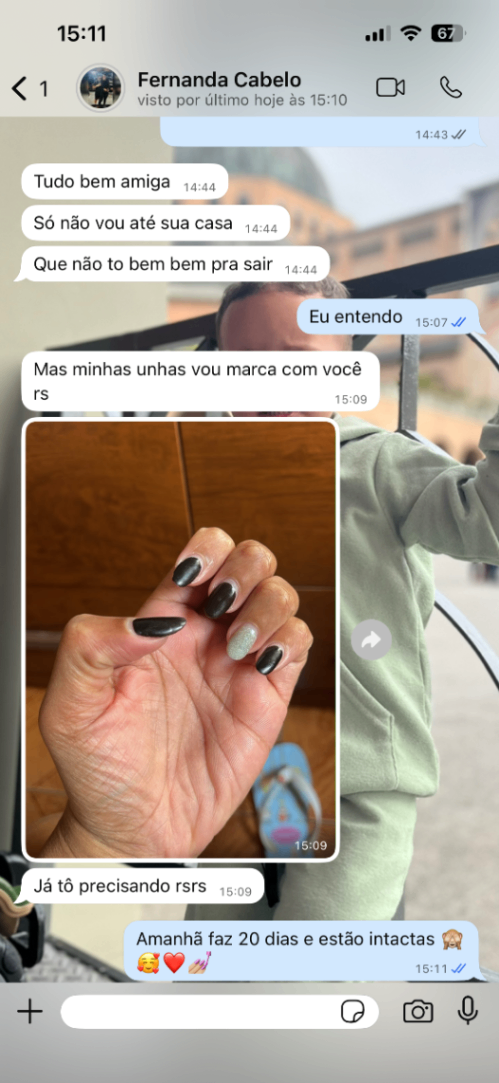 Trabalho de Manicure/Pedicure por Vitoria lourdes da silva em Jardim Brasil (Zona Norte), São Paulo — foto 12 de 28