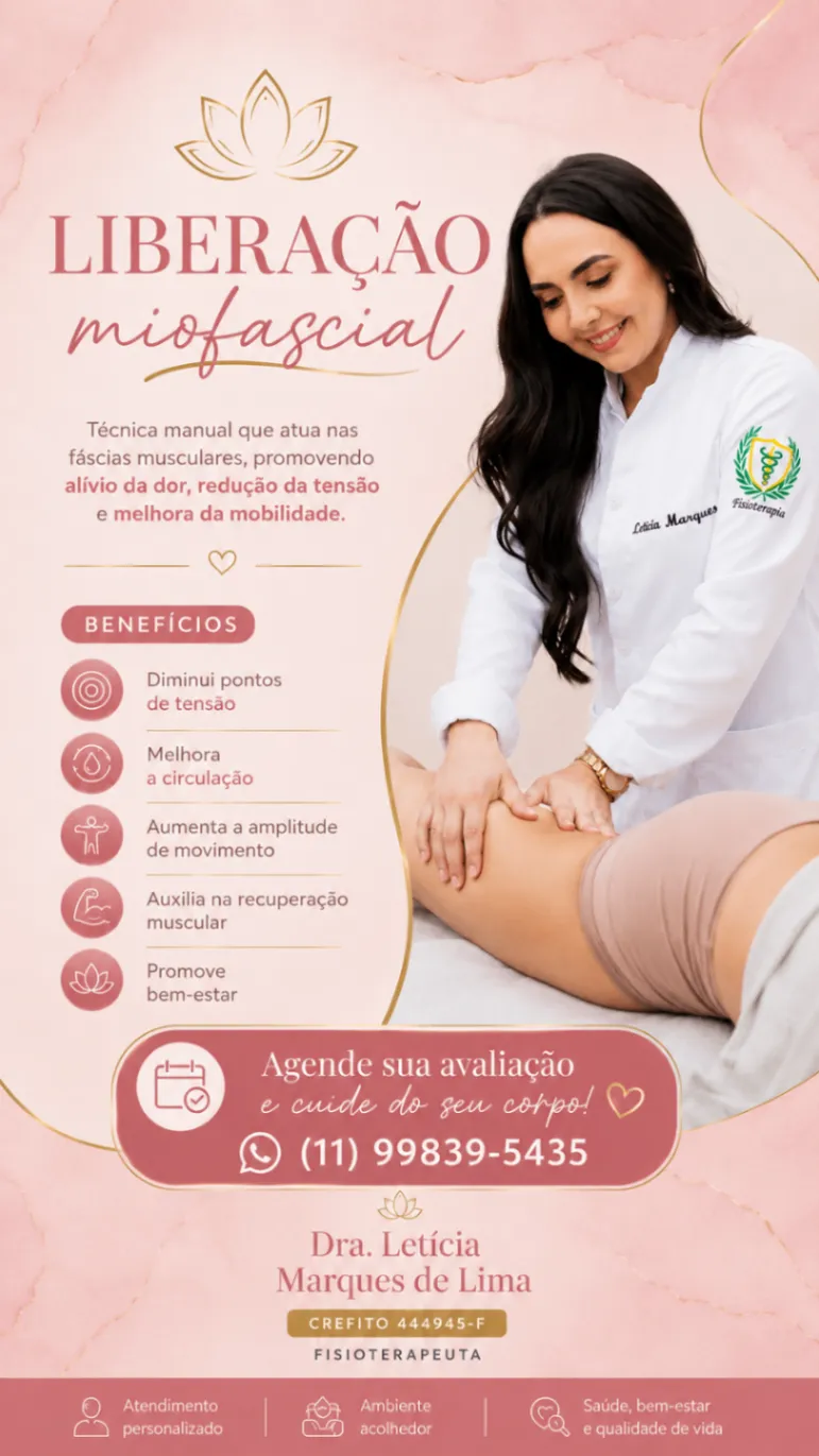 Trabalho de Fisioterapeuta por Leticia Marques de Lima em Jardim Paulista, Barueri — foto 3 de 4