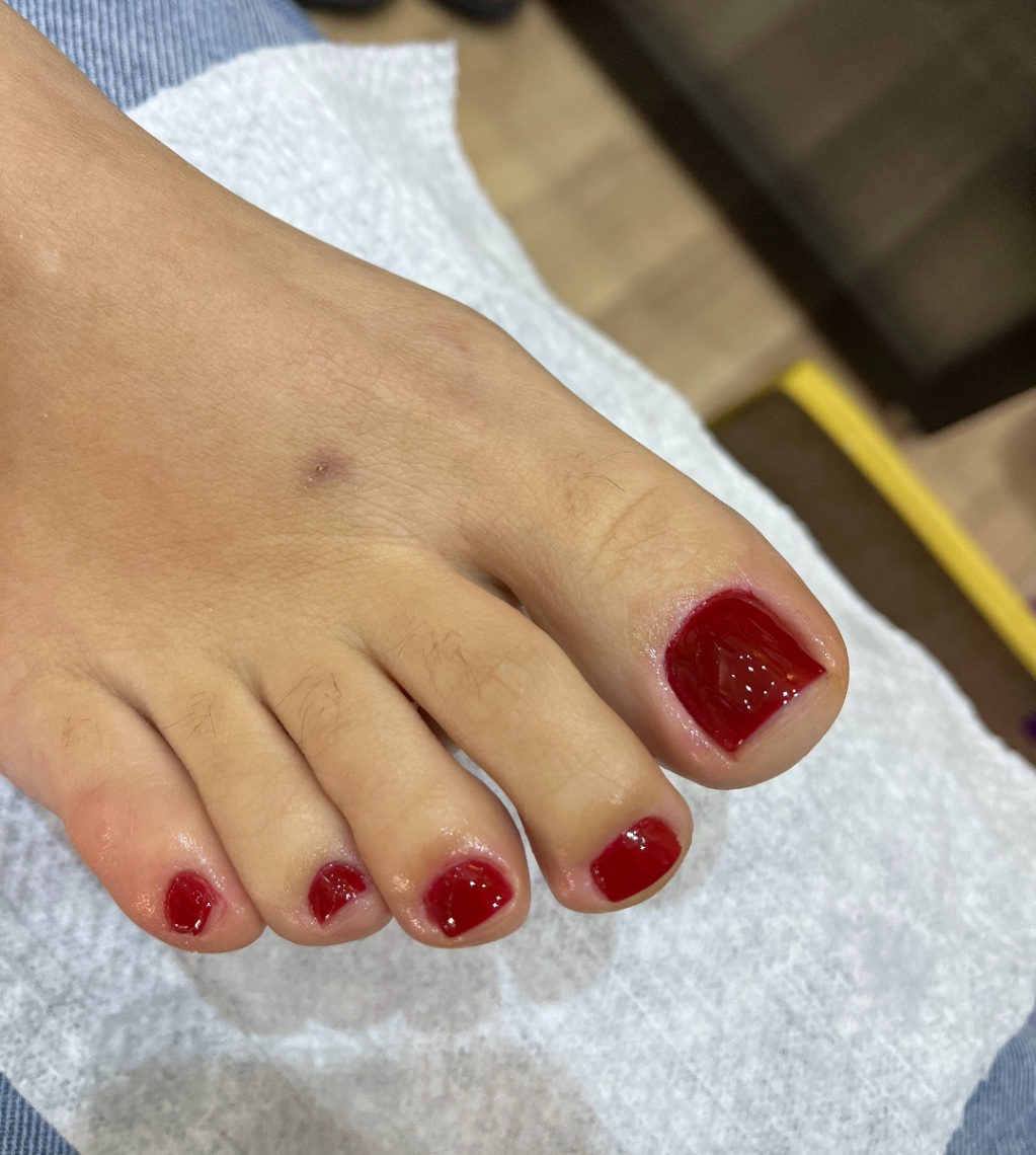 Trabalho de Manicure/Pedicure por Geovanna Talasso Diaz em Conjunto Habitacional Inácio Monteiro, São Paulo — foto 10 de 11