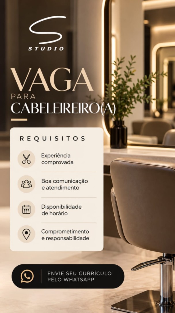 Cabeleireiro(a) - Campo Belo - São Paulo