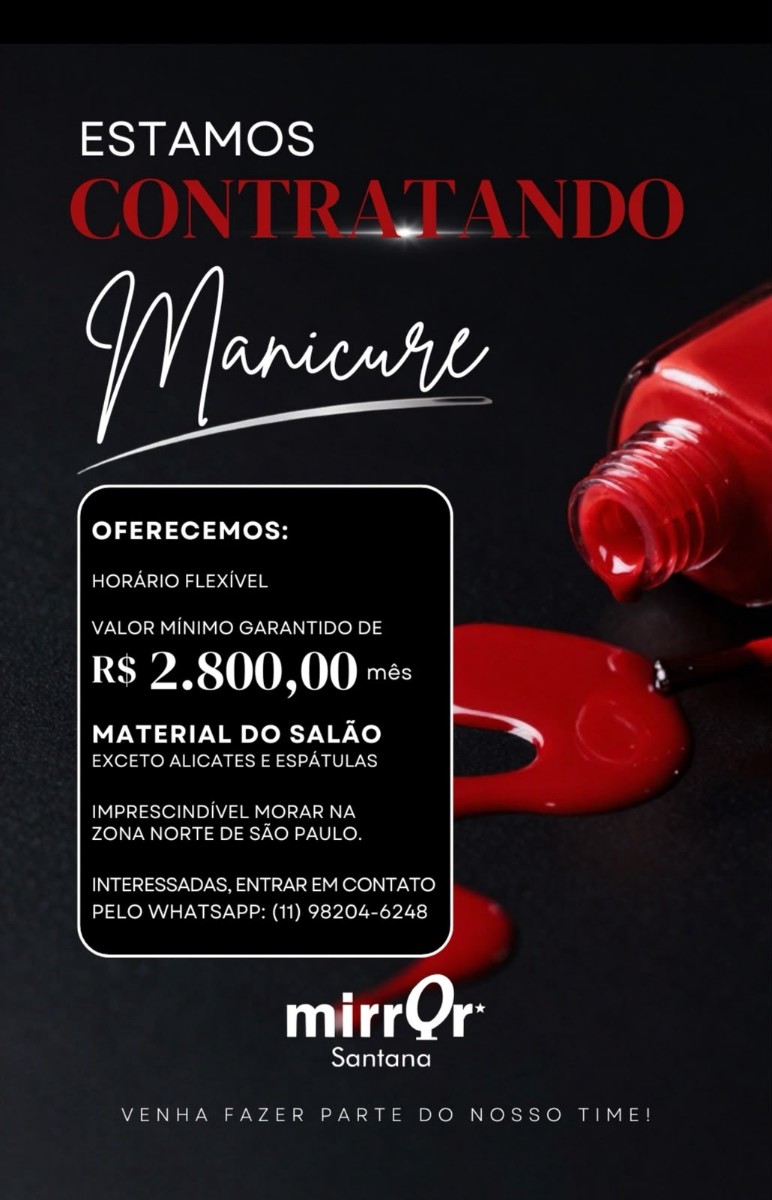 Manicure/Pedicure - Lauzane Paulista - São Paulo