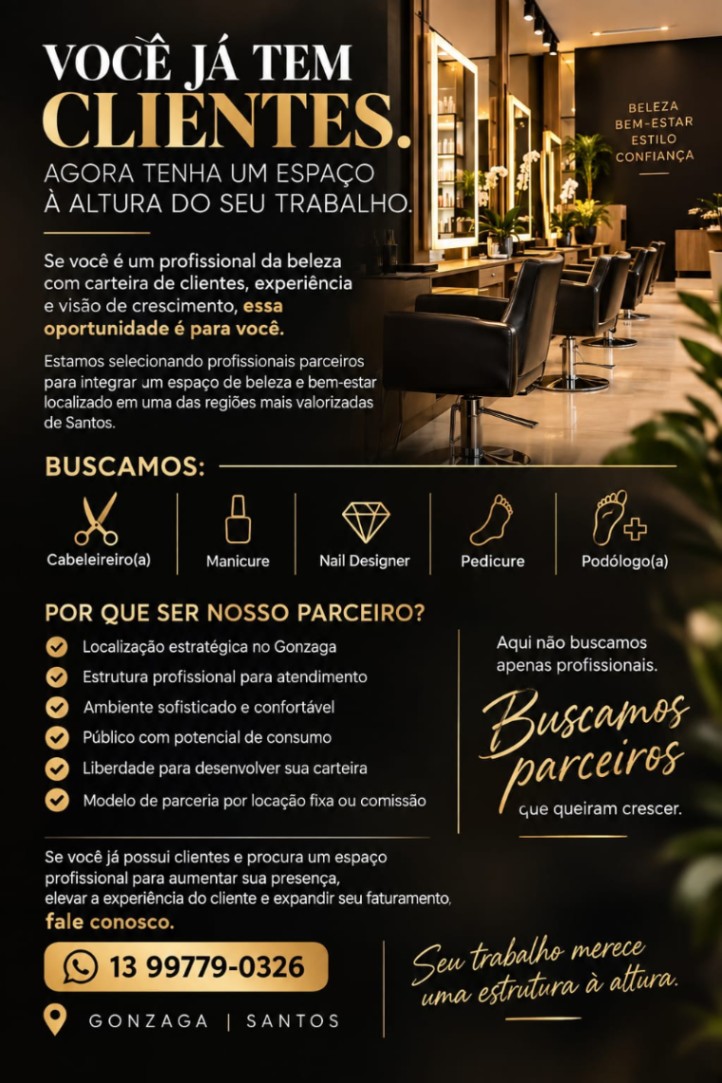 Locação de Espaço - Santos - SP