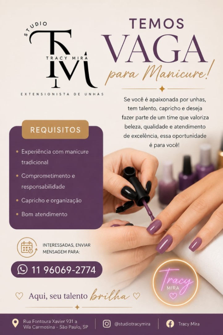 Manicure/Pedicure - Itaquera - São Paulo